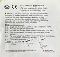 1067 Banana Plug Assembly Instructions
